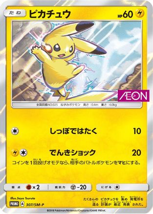 Pikachu - 307/SM-P (307/SM-P) - SMP Sun  Moon Promos Holofoil SM-P: Sun & Moon Promos Pokemon Japanese Single  Squirtle Squad Card Shop.