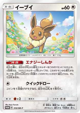 Eevee - 310/SM-P (310/SM-P) - SMP Sun  Moon Promos SM-P: Sun & Moon Promos Pokemon Japanese Single  Squirtle Squad Card Shop.