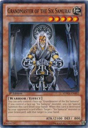 Grandmaster of the Six Samurai (SDWA-EN002) - Structure Deck: Samurai Warlords 1st Edition Structure Deck: Samurai Warlords Yugioh Single  Squirtle Squad Card Shop.
