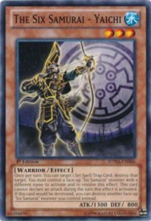 The Six Samurai - Yaichi (SDWA-EN006) - Structure Deck: Samurai Warlords 1st Edition Structure Deck: Samurai Warlords Yugioh Single  Squirtle Squad Card Shop.