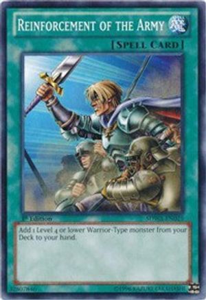 Reinforcement of the Army (SDWA-EN025) - Structure Deck: Samurai Warlords 1st Edition Structure Deck: Samurai Warlords Yugioh Single  Squirtle Squad Card Shop.