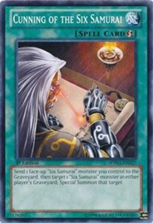 Cunning of the Six Samurai (SDWA-EN027) - Structure Deck: Samurai Warlords 1st Edition Structure Deck: Samurai Warlords Yugioh Single  Squirtle Squad Card Shop.