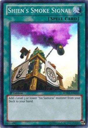 Shien's Smoke Signal (SDWA-EN030) - Structure Deck: Samurai Warlords 1st Edition Structure Deck: Samurai Warlords Yugioh Single  Squirtle Squad Card Shop.