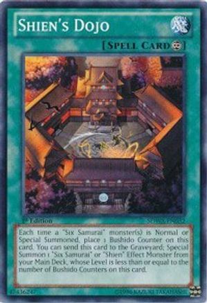 Shien's Dojo (SDWA-EN032) - Structure Deck: Samurai Warlords 1st Edition Structure Deck: Samurai Warlords Yugioh Single  Squirtle Squad Card Shop.