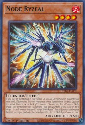 Node Ryzeal (CRBR-EN002) - Crossover Breakers 1st Edition Crossover Breakers Yugioh Single  Squirtle Squad Card Shop.