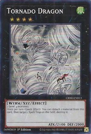 Tornado Dragon (SR) (CRBR-EN013) - Crossover Breakers 1st Edition Crossover Breakers Yugioh Single  Squirtle Squad Card Shop.