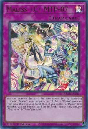 Maliss C MTP-07 (CRBR-EN022) - Crossover Breakers 1st Edition Crossover Breakers Yugioh Single  Squirtle Squad Card Shop.