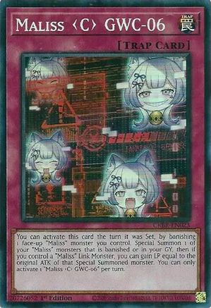 Maliss C GWC-06 (SR) (CRBR-EN023) - Crossover Breakers 1st Edition Crossover Breakers Yugioh Single  Squirtle Squad Card Shop.