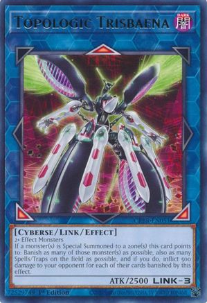 Topologic Trisbaena (CRBR-EN051) - Crossover Breakers 1st Edition Crossover Breakers Yugioh Single  Squirtle Squad Card Shop.