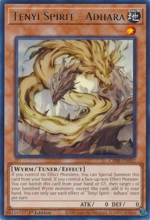 Tenyi Spirit - Adhara (CRBR-EN052) - Crossover Breakers 1st Edition Crossover Breakers Yugioh Single  Squirtle Squad Card Shop.