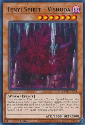 Tenyi Spirit - Vishuda (CRBR-EN054) - Crossover Breakers 1st Edition Crossover Breakers Yugioh Single  Squirtle Squad Card Shop.