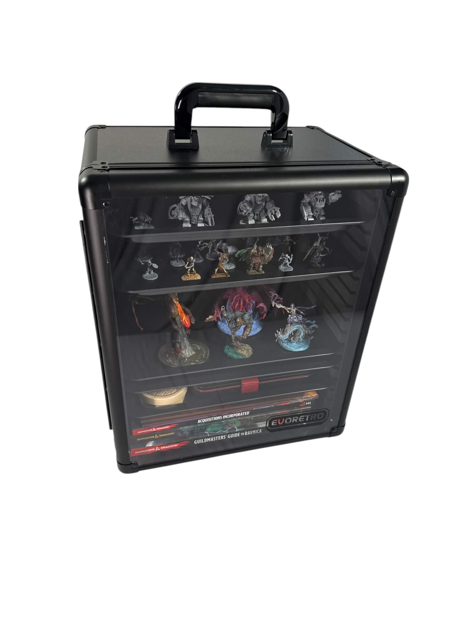 EVORETRO Miniatures Display Case with 5 Magnetic Trays EVORETRO Canada Figurine Protectors  Squirtle Squad Card Shop.