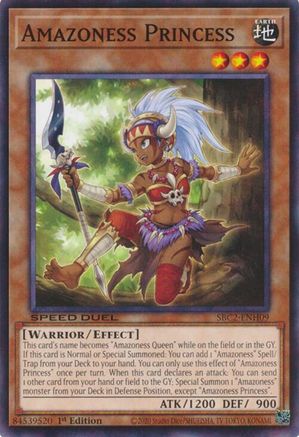 Amazoness Princess (SBC2-ENH09) - Speed Duel: Battle City Finals 1st Edition Speed Duel: Battle City Finals Yugioh Single  Squirtle Squad Card Shop.