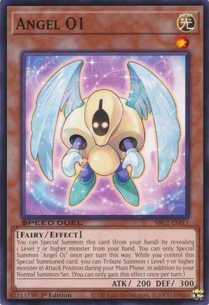 Angel O1 (SBC2-ENI11) - Speed Duel: Battle City Finals 1st Edition Speed Duel: Battle City Finals Yugioh Single  Squirtle Squad Card Shop.