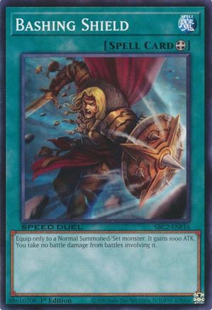 Bashing Shield (SBC2-ENF16) - Speed Duel: Battle City Finals 1st Edition Speed Duel: Battle City Finals Yugioh Single  Squirtle Squad Card Shop.