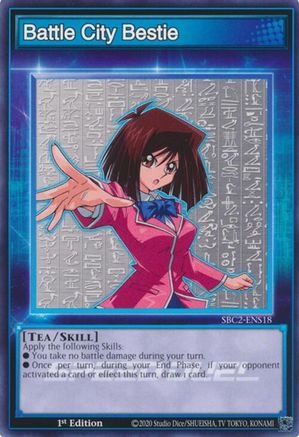 Battle City Bestie (SBC2-ENS18) - Speed Duel: Battle City Finals 1st Edition Speed Duel: Battle City Finals Yugioh Single  Squirtle Squad Card Shop.