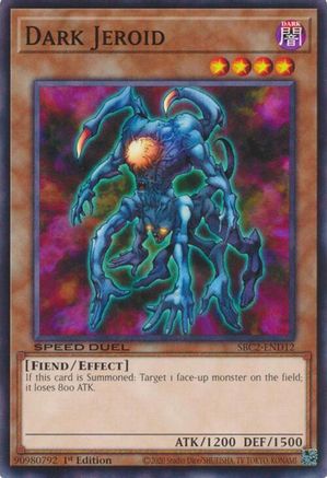 Dark Jeroid (SBC2-END12) - Speed Duel: Battle City Finals 1st Edition Speed Duel: Battle City Finals Yugioh Single  Squirtle Squad Card Shop.