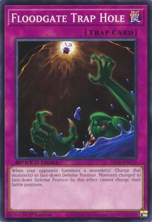 Floodgate Trap Hole (SBC2-ENC19) - Speed Duel: Battle City Finals 1st Edition Speed Duel: Battle City Finals Yugioh Single  Squirtle Squad Card Shop.