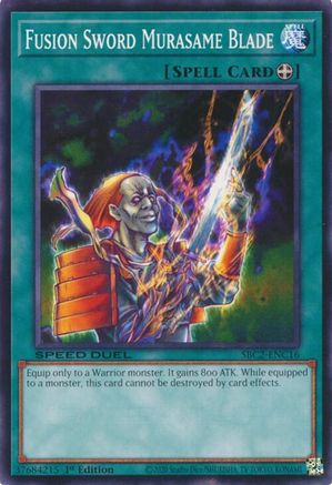 Fusion Sword Murasame Blade (SBC2-ENC16) - Speed Duel: Battle City Finals 1st Edition Speed Duel: Battle City Finals Yugioh Single  Squirtle Squad Card Shop.