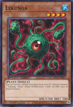 Lekunga (SBC2-END07) - Speed Duel: Battle City Finals 1st Edition Speed Duel: Battle City Finals Yugioh Single  Squirtle Squad Card Shop.