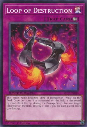 Loop of Destruction (SBC2-ENB18) - Speed Duel: Battle City Finals 1st Edition Speed Duel: Battle City Finals Yugioh Single  Squirtle Squad Card Shop.