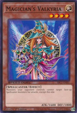 Magician's Valkyria (SBC2-ENI07) - Speed Duel: Battle City Finals 1st Edition Speed Duel: Battle City Finals Yugioh Single  Squirtle Squad Card Shop.