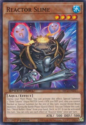 Reactor Slime (SBC2-END11) - Speed Duel: Battle City Finals 1st Edition Speed Duel: Battle City Finals Yugioh Single  Squirtle Squad Card Shop.