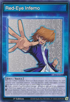 Red-Eye Inferno (SBC2-ENS11) - Speed Duel: Battle City Finals 1st Edition Speed Duel: Battle City Finals Yugioh Single  Squirtle Squad Card Shop.
