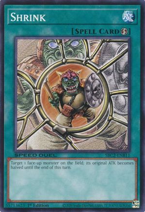 Shrink (SBC2-ENB11) - Speed Duel: Battle City Finals 1st Edition Speed Duel: Battle City Finals Yugioh Single  Squirtle Squad Card Shop.