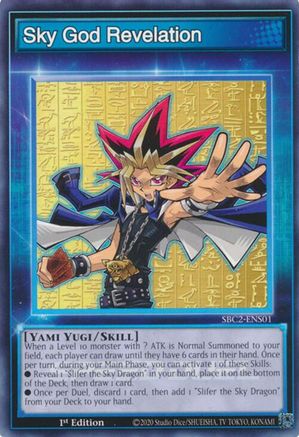 Sky God Revelation (SBC2-ENS01) - Speed Duel: Battle City Finals 1st Edition Speed Duel: Battle City Finals Yugioh Single  Squirtle Squad Card Shop.