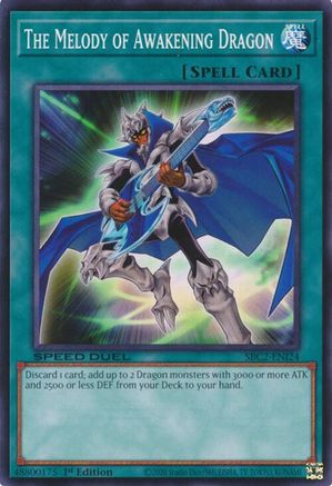 The Melody of Awakening Dragon (SBC2-ENI24) - Speed Duel: Battle City Finals 1st Edition Speed Duel: Battle City Finals Yugioh Single  Squirtle Squad Card Shop.