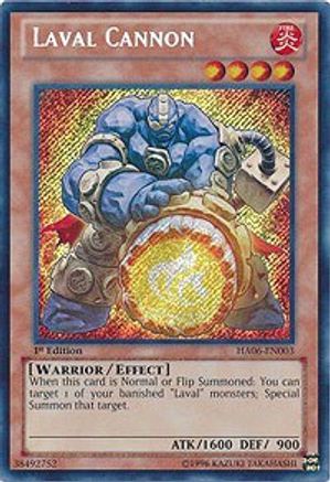 Laval Cannon (HA06-EN003) - Hidden Arsenal 6: Omega Xyz Unlimited Hidden Arsenal 6: Omega Xyz Yugioh Single  Squirtle Squad Card Shop.