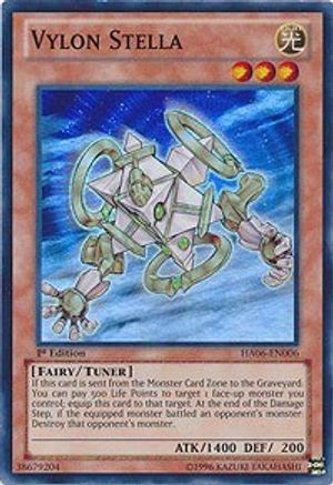 Vylon Stella (HA06-EN006) - Hidden Arsenal 6: Omega Xyz Unlimited Hidden Arsenal 6: Omega Xyz Yugioh Single  Squirtle Squad Card Shop.