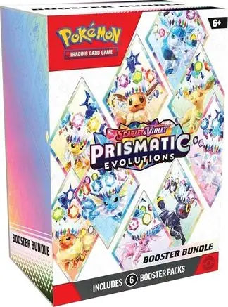 Prismatic Evolutions Booster Bundle SV: Prismatic Evolutions Pokemon Sealed  Squirtle Squad Card Shop.