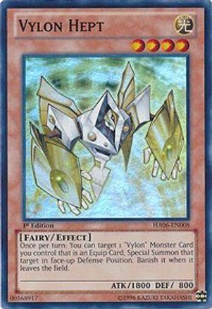 Vylon Hept (HA06-EN008) - Hidden Arsenal 6: Omega Xyz 1st Edition Hidden Arsenal 6: Omega Xyz Yugioh Single  Squirtle Squad Card Shop.