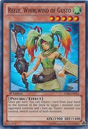 Reeze, Whirlwind of Gusto (HA06-EN012) - Hidden Arsenal 6: Omega Xyz 1st Edition Hidden Arsenal 6: Omega Xyz Yugioh Single  Squirtle Squad Card Shop.