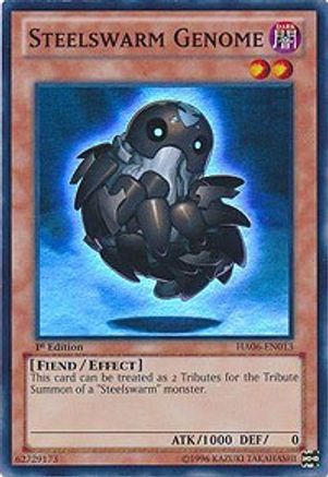 Steelswarm Genome (HA06-EN013) - Hidden Arsenal 6: Omega Xyz Unlimited Hidden Arsenal 6: Omega Xyz Yugioh Single  Squirtle Squad Card Shop.