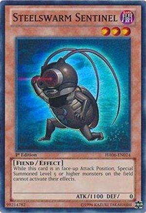 Steelswarm Sentinel (HA06-EN014) - Hidden Arsenal 6: Omega Xyz Unlimited Hidden Arsenal 6: Omega Xyz Yugioh Single  Squirtle Squad Card Shop.