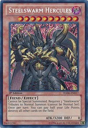 Steelswarm Hercules (HA06-EN017) - Hidden Arsenal 6: Omega Xyz Unlimited Hidden Arsenal 6: Omega Xyz Yugioh Single  Squirtle Squad Card Shop.
