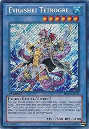 Evigishki Tetrogre (HA06-EN018) - Hidden Arsenal 6: Omega Xyz Unlimited Hidden Arsenal 6: Omega Xyz Yugioh Single  Squirtle Squad Card Shop.