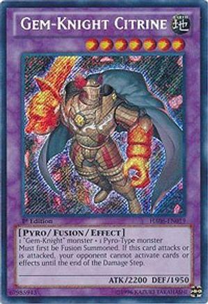 Gem-Knight Citrine (HA06-EN019) - Hidden Arsenal 6: Omega Xyz Unlimited Hidden Arsenal 6: Omega Xyz Yugioh Single  Squirtle Squad Card Shop.