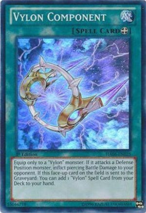 Vylon Component (HA06-EN025) - Hidden Arsenal 6: Omega Xyz Unlimited Hidden Arsenal 6: Omega Xyz Yugioh Single  Squirtle Squad Card Shop.