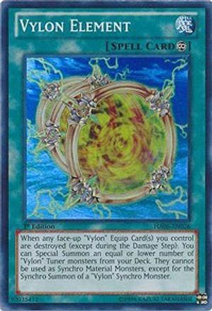 Vylon Element (HA06-EN026) - Hidden Arsenal 6: Omega Xyz Unlimited Hidden Arsenal 6: Omega Xyz Yugioh Single  Squirtle Squad Card Shop.