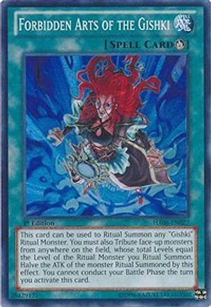 Forbidden Arts of the Gishki (HA06-EN027) - Hidden Arsenal 6: Omega Xyz Unlimited Hidden Arsenal 6: Omega Xyz Yugioh Single  Squirtle Squad Card Shop.