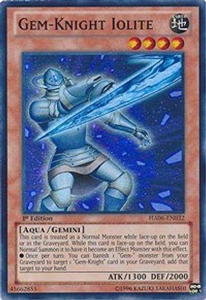 Gem-Knight Iolite (HA06-EN032) - Hidden Arsenal 6: Omega Xyz 1st Edition Hidden Arsenal 6: Omega Xyz Yugioh Single  Squirtle Squad Card Shop.