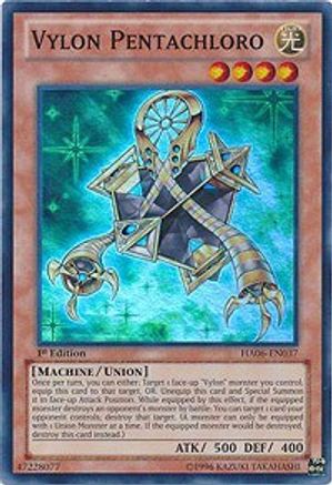 Vylon Pentachloro (HA06-EN037) - Hidden Arsenal 6: Omega Xyz Unlimited Hidden Arsenal 6: Omega Xyz Yugioh Single  Squirtle Squad Card Shop.