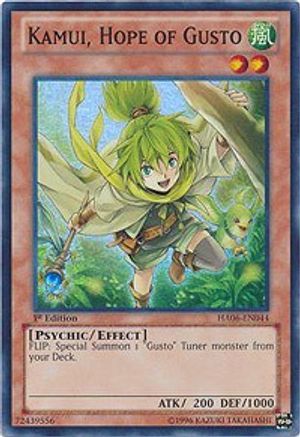 Kamui, Hope of Gusto (HA06-EN044) - Hidden Arsenal 6: Omega Xyz 1st Edition Hidden Arsenal 6: Omega Xyz Yugioh Single  Squirtle Squad Card Shop.