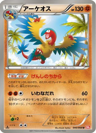 Archeops (040/066) - BW2 Red Collection 1st Edition BW2: Red Collection Pokemon Japanese Single  Squirtle Squad Card Shop.