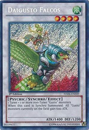 Daigusto Falcos (HA06-EN049) - Hidden Arsenal 6: Omega Xyz Unlimited Hidden Arsenal 6: Omega Xyz Yugioh Single  Squirtle Squad Card Shop.