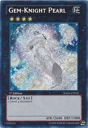 Gem-Knight Pearl (HA06-EN050) - Hidden Arsenal 6: Omega Xyz 1st Edition Hidden Arsenal 6: Omega Xyz Yugioh Single  Squirtle Squad Card Shop.